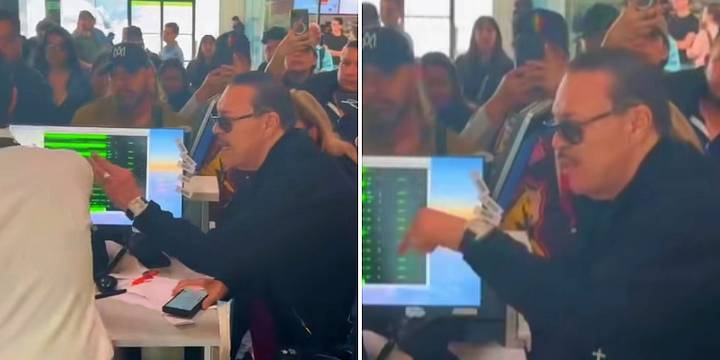 Julio Preciado tiene fuerte discusión con personal del aeropuerto en Tijuana: “Son títeres de la aerolínea”