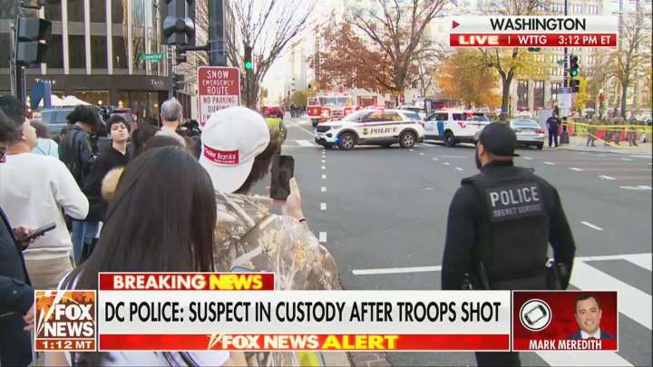 ‘Pure Chaos Down Here’: Fox News Reports Live From Scene of Shooting In DC