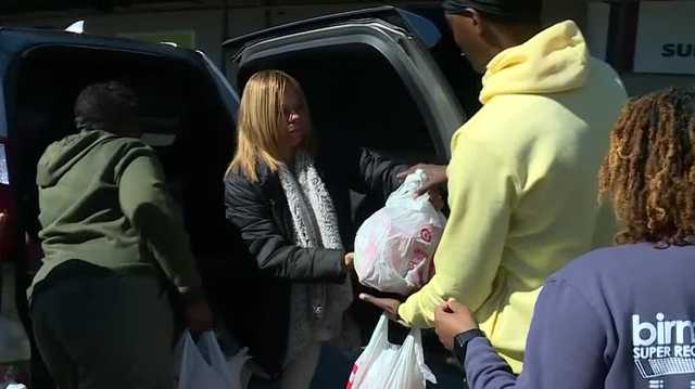 Birmingham city leaders asking for food donations
