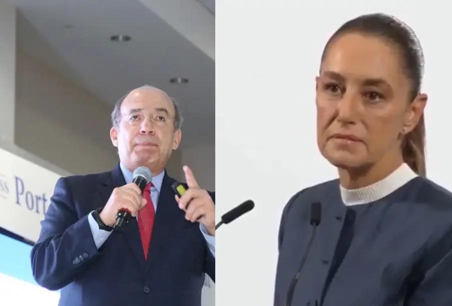 Sheinbaum señala a Felipe Calderón como responsable del problema de violencia actual