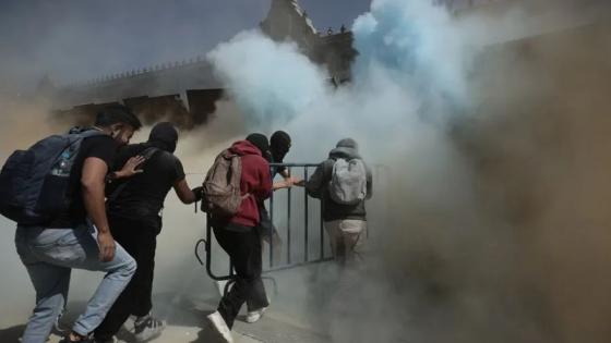 Disturbios en marcha de la ‘Generación Z’ terminan en el Zócalo