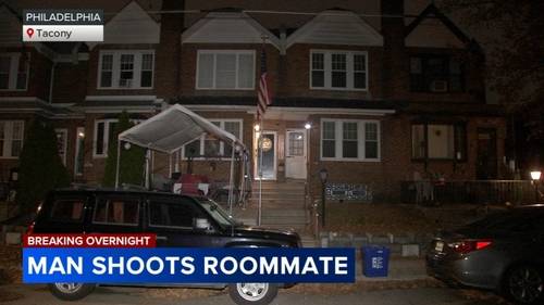 Man allegedly shoots roommate after fight over girlfriend in Philadelphia's Tacony section, police say