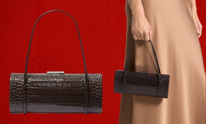 Michael Kors’ crocodile Italian leather handbag is on sale