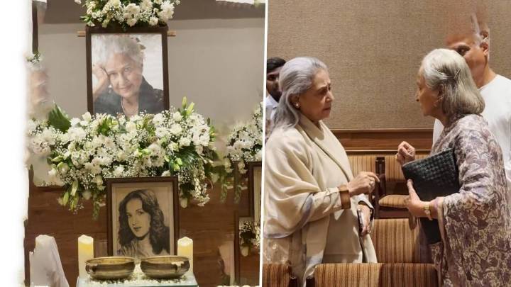 Waheeda Rehman, Jaya Bachchan Attend Prayer Meet Of Kamini Kaushal Entertainment News