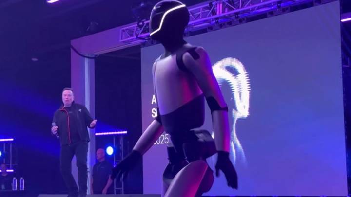 Watch: Elon Musk dances with robot as Tesla approves his $1 trillion pay package