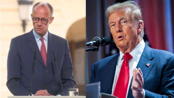 Trump, Merz discuss US Ukraine peace plan, German government says