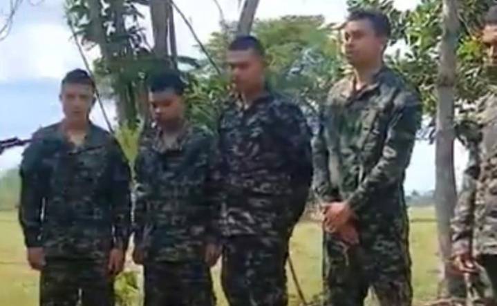 Liberados cinco solados secuestrados en Arauca