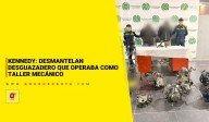 Kennedy: desmantelan desguazadero que operaba como taller mecánico