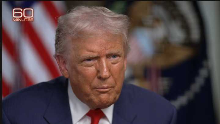 Estas son las 5 frases clave que dijo Donald Trump en su entrevista en '60 minutos': despliegue militar en Venezuela, programa nuclear, y migración