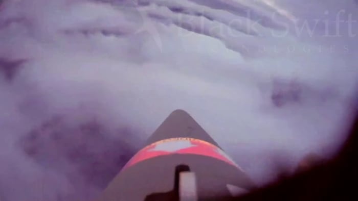 MUST SEE: Drone captures rare inside view of Melissa in Caribbean