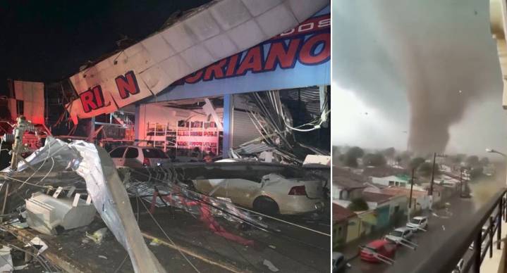 Tornado mortal en Brasil mata 6 personas y deja más de 100 heridos