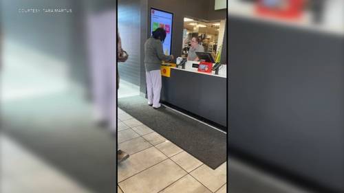 Angry customer throws hot coffee on McDonald's employee over canceled breakfast order in Saginaw, Michigan