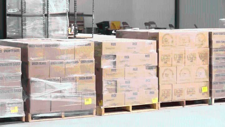 Thousands of pounds of food donated to HumanKind Ministries Operation Holiday
