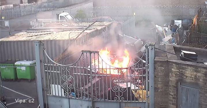 Cowboy fly tipper slapped with hefty fine after he set fire to 'mountain of rubbish'