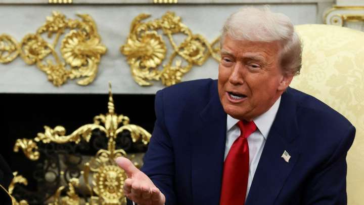 Trump Reacciona a Pregunta sobre Archivos del Caso Epstein; Así Respondió