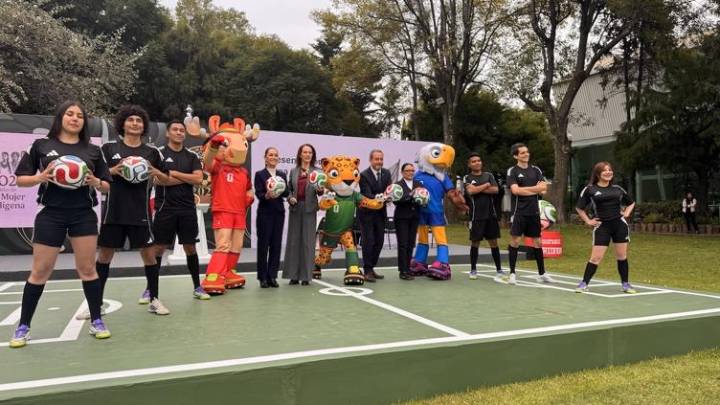 Sheinbaum presenta la Copa Mundial FIFA 2026