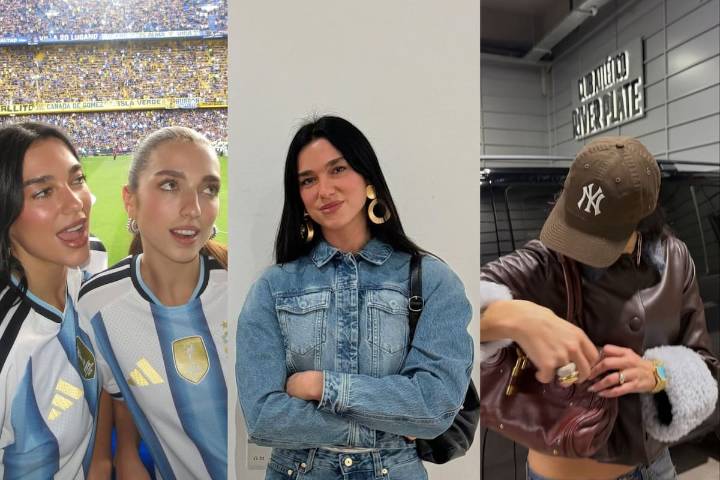 Una argentina más. Los días de Dua Lipa en Buenos Aires: Boca, carne roja, helados y una visita al Malba