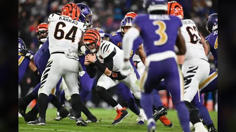 Joe Burrow lidera triunfo de Bengals 32-14 sobre Ravens en Acción de Gracias