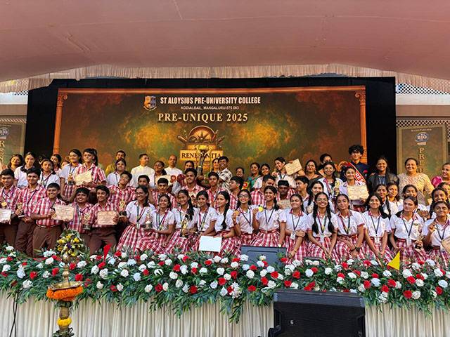 Mangaluru: Hat-trick triumph for St Theresa’s at St Aloysius Pre Unique