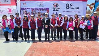 Corte de Moquegua participa en feria “Llapanchikpaq Justicia” para fortalecer atención a mujeres víctimas de violencia