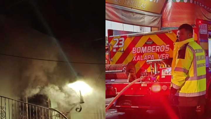 Incendio en Bodega de Plásticos Genera Alarma entre Habitantes del Centro de Xalapa