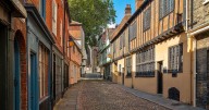 Beautiful UK medieval city with 'beautiful' buildings perfect for a cosy winter staycation