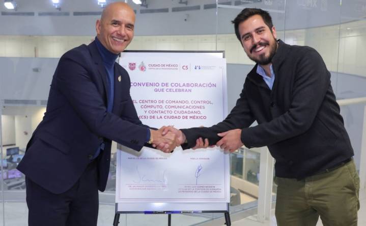 C5 y Comisión de Búsqueda de Personas de la Ciudad de México firman convenio de colaboración; sumarán esfuerzos en tareas de localización