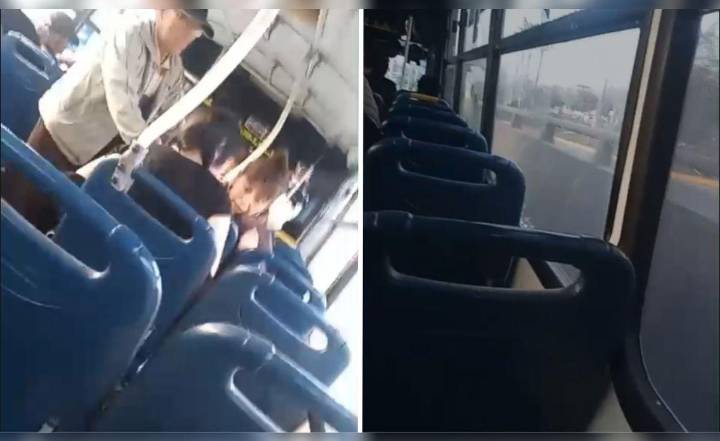 Atentan contra bus 'El Chino' en la curva La Esperanza, límite entre VES y VMT