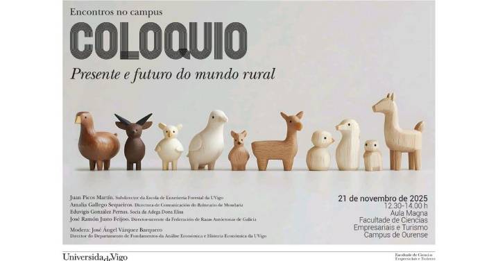 Encuentro en el campus de Ourense analizará el presente y futuro del mundo rural