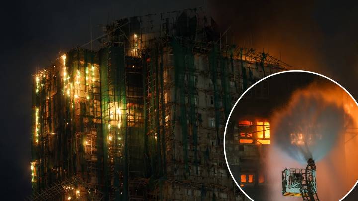 Incendio se propaga en edificios en Hong Kong: lo último