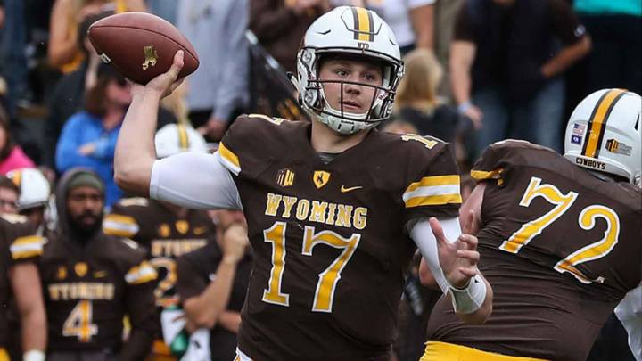 Josh Allen shares heartfelt reaction to Wyoming jersey retirement