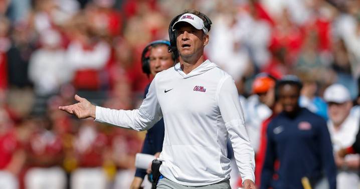 Kiffin: Schedule strength doesn’t help CFP spot, but ‘helps get you fired’