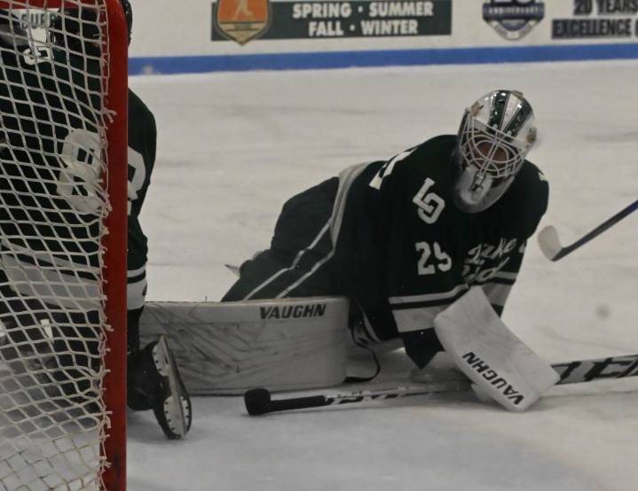 Photo Gallery of Utica Eisenhower vs. Lake Orion boys hockey game
