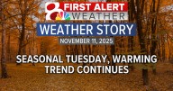 Forecast: Warming trend begins today, much warmer by the end of the week
