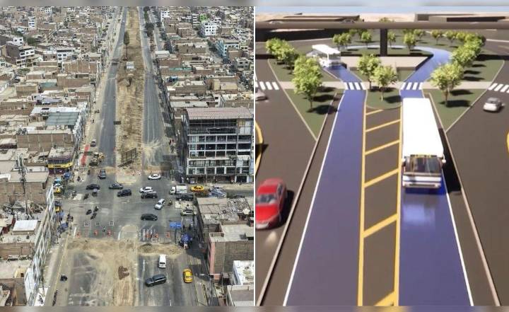 Nueva vía expresa norte: anuncian desvíos de 30 rutas de transporte por obras en la avenida Universitaria