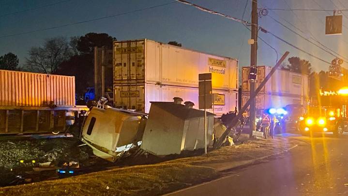 Traffic Alert: Turner Hill Road closed in Lithonia after train collides with tractor