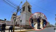 Colocan cinta de peligro en la Catedral de Ica a punto de colapsar tras desgracia en Ayacucho