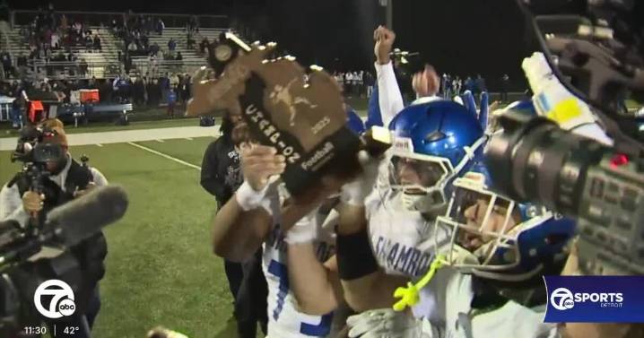 Michigan high school football playoff semifinals: Here's the full schedule