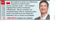 Starbucks CEO: India key part of growth plan