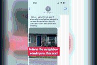 Neighbor Texts Woman Her Front Door Is Open, Then She Zooms In on the Photo