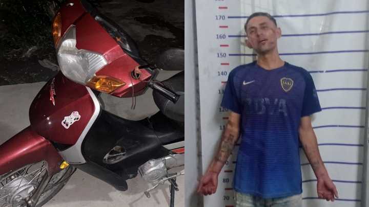 Detuvieron a un hombre por intentar robar una motocicleta en Villa Videla, Chimbas