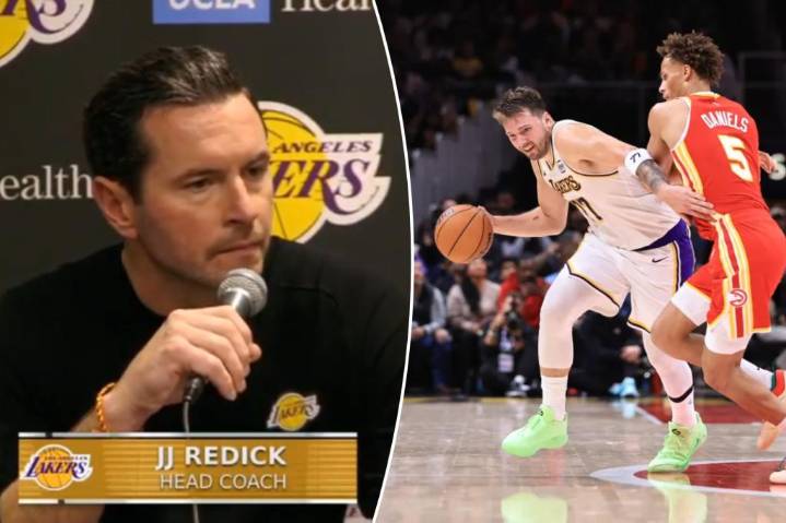 JJ Redick darts out of awkward Lakers presser after ugly loss