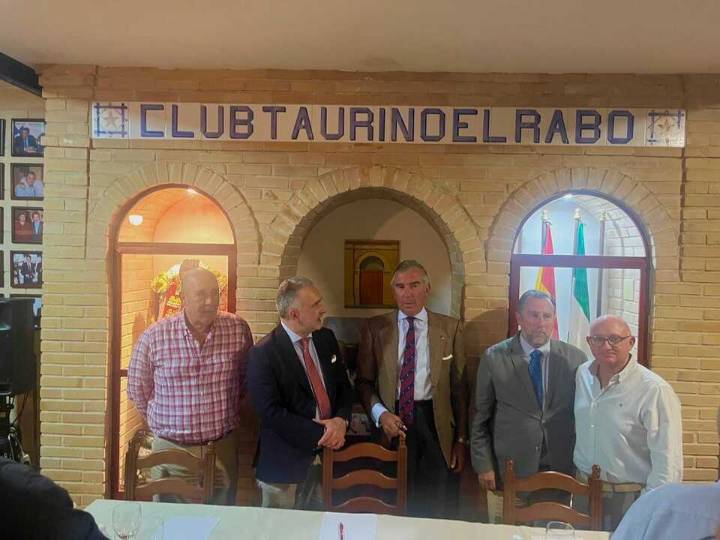 La Ganadería Prieto de la Cal, protagonista del Club Taurino El Rabo