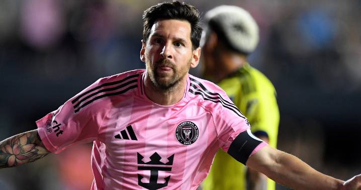 Lionel Messi scores twice, Inter Miami advances past Nashville in MLS Cup