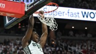 Ward's double-double leads Spartans past Arkansas in heavyweight clash