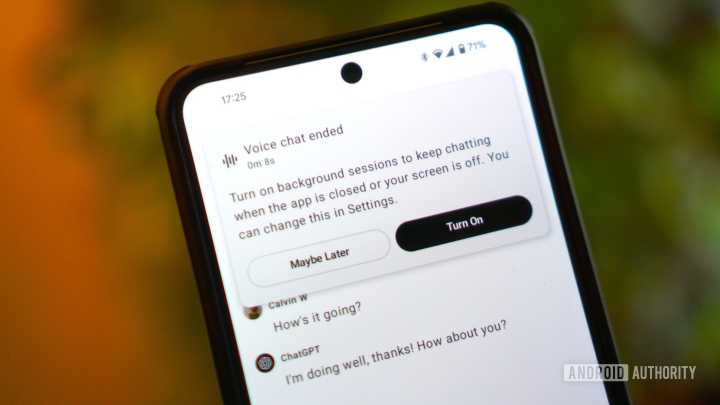 ChatGPT’s Voice Mode moves into chats for faster, more natural conversations
