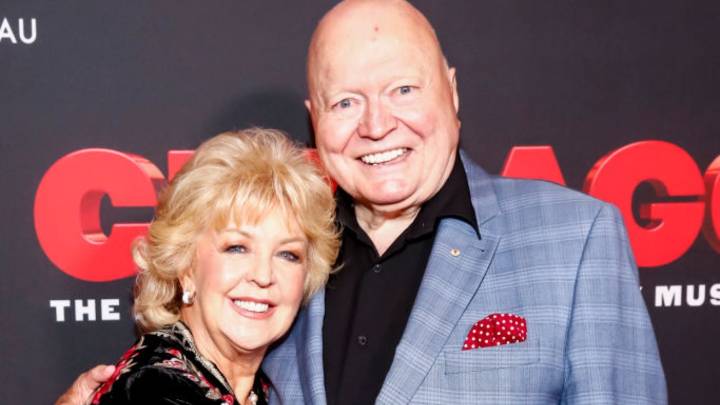 'I have to laugh': Patti Newton dismisses talk of a 'new man' four years after losing beloved husband Bert Newton