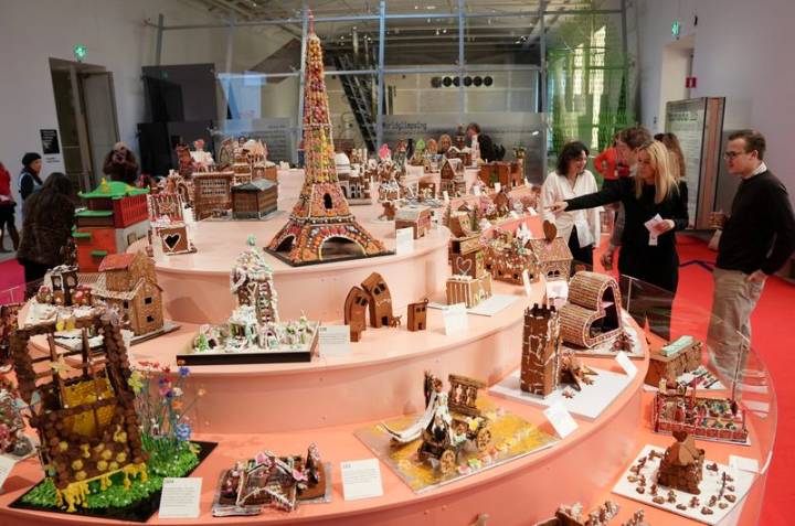 Gingerbread Labubu, Louvre heist on show at Stockholm Christmas bake
