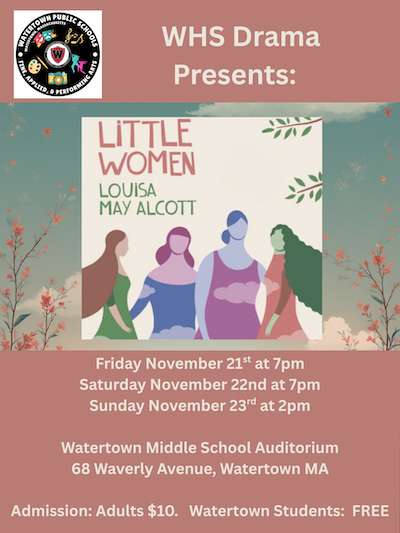 Watertown High School Drama Presents “Little Women” This Weekend