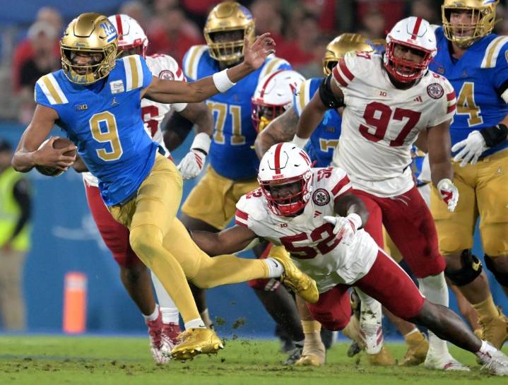 UCLA football comes up short as Nebraska pulls away
